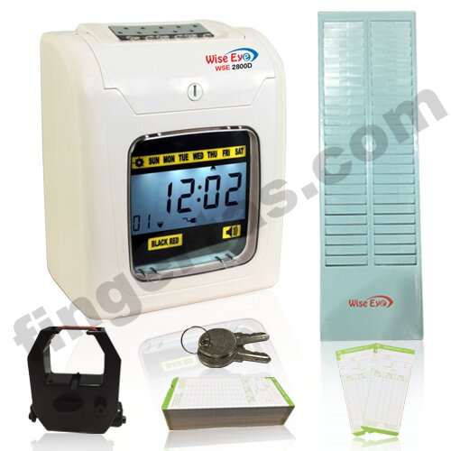 Máy chấm công thẻ giấy Wise Eye WSE 2800D